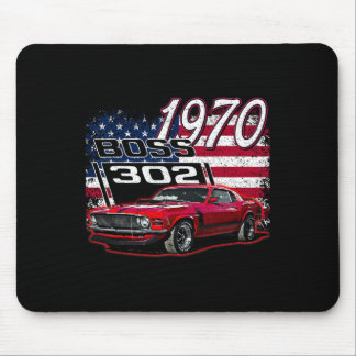 1970 70 Boss 302 4. Juli Amerikaner Mousepad