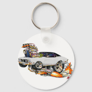 1970-72 Buick GS White Car Schlüsselanhänger