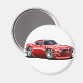 1970/72 Trans Am Red Car Magnet (Vorderseite/Rückseite)