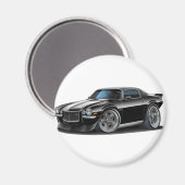 1970-73 Camaro Blk/Wht Car Magnet (Vorderseite/Rückseite)