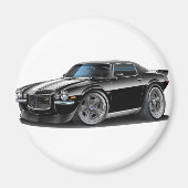 1970-73 Camaro Blk/Wht Car Magnet (Vorne)