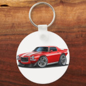 1970-73 Camaro Red/Wht Schlüsselanhänger (Vorderseite)