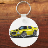 1970-73 Camaro Yel/Blk Schlüsselanhänger (Vorderseite)