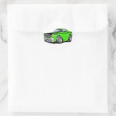 1970-74 Duster 340 Limon Car Runder Aufkleber (Tasche)