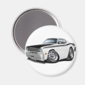 1970-74 Duster 340 Weißwagen Magnet (Vorderseite/Rückseite)