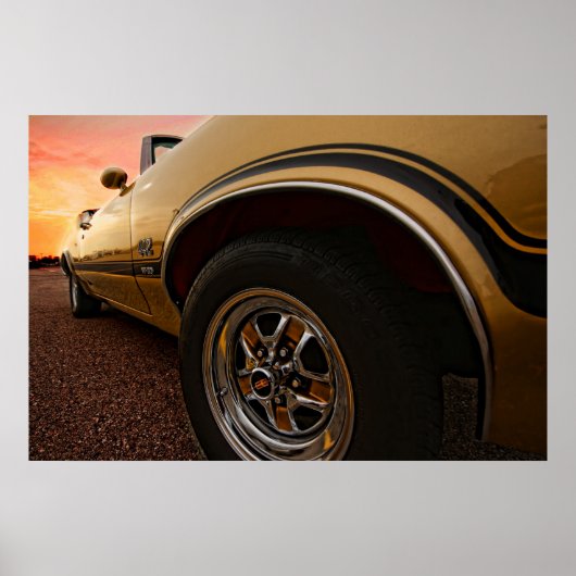 1970 Ältere 4-4-2 W-30 Poster (Vorne)