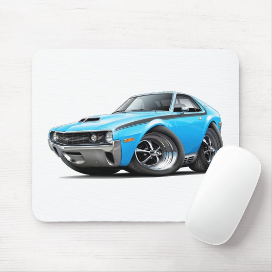 1970 AMX großes schlechtes Blau-Schwarzes Auto Mousepad (Mit Mouse)