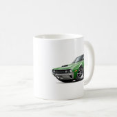 1970 AMX grünes Auto Kaffeetasse (VorderseiteRechts)