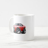 1970 AMX Rot-Weißes Auto Kaffeetasse (Vorderseite Links)