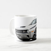 1970 AMX Weiß-Schwarzes Auto Kaffeetasse (Vorderseite Links)