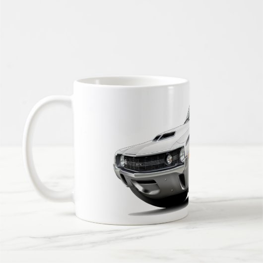 1970 AMX Weiß-Schwarzes Auto Kaffeetasse (Links)