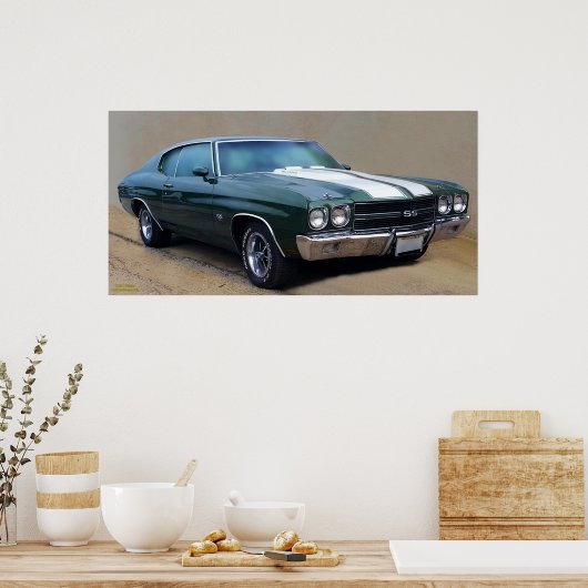 1970 CHEVELLE SS454 POSTER (Küche)