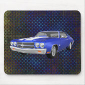 1970 Chevelle SS: Blauer Finish:Mousepad Mousepad (Vorne)