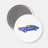 1970 Chevelle SS: Blue Finish: Magnet (Vorderseite/Rückseite)