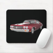 1970 Chevelle SS: Candy Apple Finish: Mousepad (Mit Mouse)