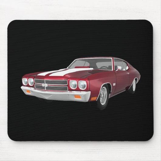 1970 Chevelle SS: Candy Apple Finish: Mousepad (Vorne)