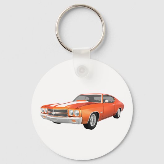 1970 Chevelle SS: Orange Finish: Schlüsselanhänger (Vorderseite)