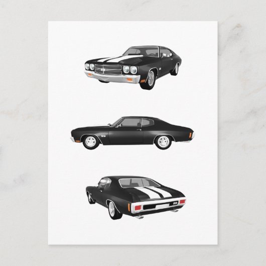 1970 Chevelle SS: Postkarte (Vorderseite)