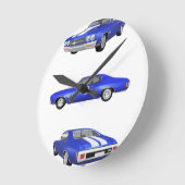 1970 Chevelle SS: Runde Wanduhr (Winkel)