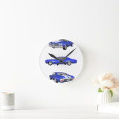 1970 Chevelle SS: Runde Wanduhr (Zuhause)