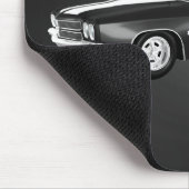 1970 Chevelle SS: Schwarzes Finish: Mousepad (Ecke)