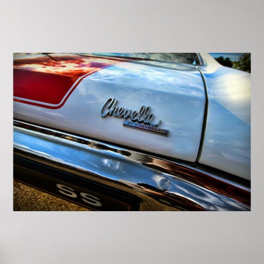1970 Chevrolet Chevelle SS396 SS 396 Poster (Vorne)