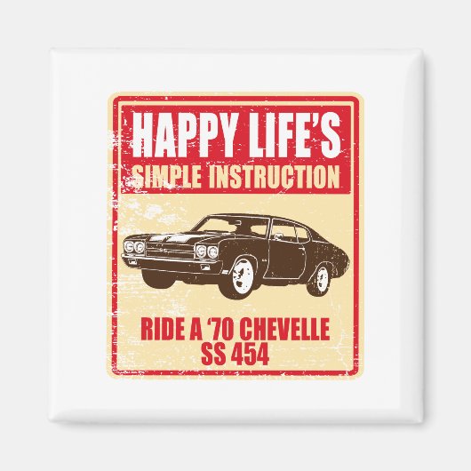 1970 Chevrolet Chevelle SS 454 Magnet (Vorne)