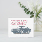 1970 Chevrolet Chevelle SS 454 Postkarte (Stehend Vorderseite)