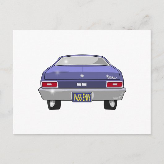 1970 Chevrolet Nova SS Postkarte (Vorderseite)