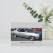 1970 Chevy Chevelle SS Postkarte (Stehend Vorderseite)