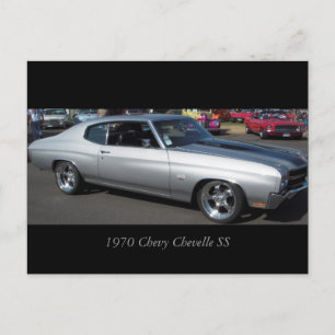 1970 Chevy Chevelle SS Postkarte
