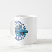 1970 Chevy Monte Carlo Hellblau Kaffeetasse (Vorderseite Links)