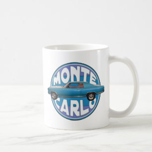 1970 Chevy Monte Carlo Hellblau Kaffeetasse