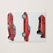 1970 Corvette: Red Finish Puzzle (Horizontal)