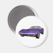 1970 Corvette Sportwagen: Lila Fertigstellung: Magnet (Vorderseite/Rückseite)
