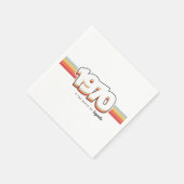 1970 Die Geburt von Legenden Serviette (Ecke)