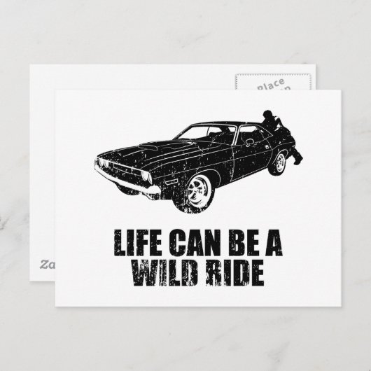 1970 Dodge Challenger Postkarte (Vorne/Hinten)