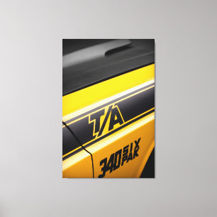 1970 Dodge Challenger T/A 340 Six Pak Pack Mopar Leinwanddruck