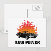 1970 Dodge Hemi Challenger Postkarte (Vorne/Hinten)