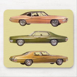 1970 drei Muscle-Cars Mousepad
