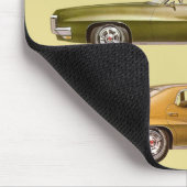 1970 drei Muskelwagen Mousepad (Ecke)