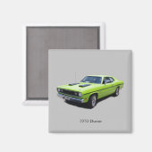 1970 Duster-Magnet Magnet (Vorderseite/Rückseite)
