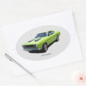 1970 Duster Oval Sticker (Umschlag)