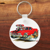 1970 El Camino Red-Black Truck Schlüsselanhänger (Vorderseite)