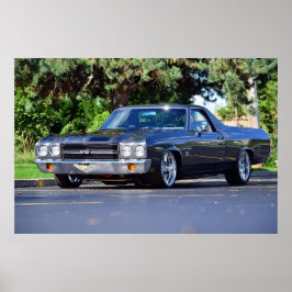 1970 El Camino SS 396 Poster
