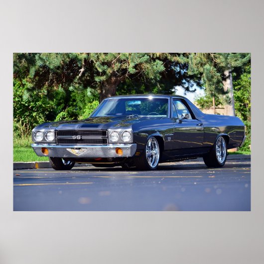 1970 El Camino SS 396 Poster (Vorne)