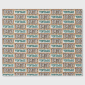 1970 geboren geschenkpapier (Flach)