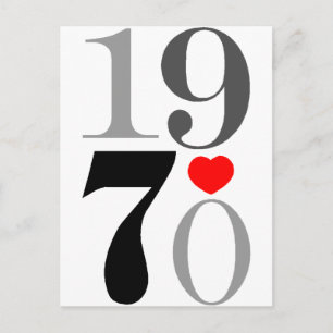 1970 GRAFIK POSTKARTE