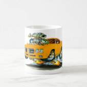 1970 GTO Orangen-Auto Kaffeetasse (Mittel)