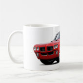 1970 GTO Rot-Schwarze Spitze Kaffeetasse (Links)